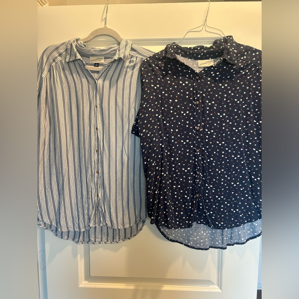 Set of 2 Universal Thread Collared Shirts